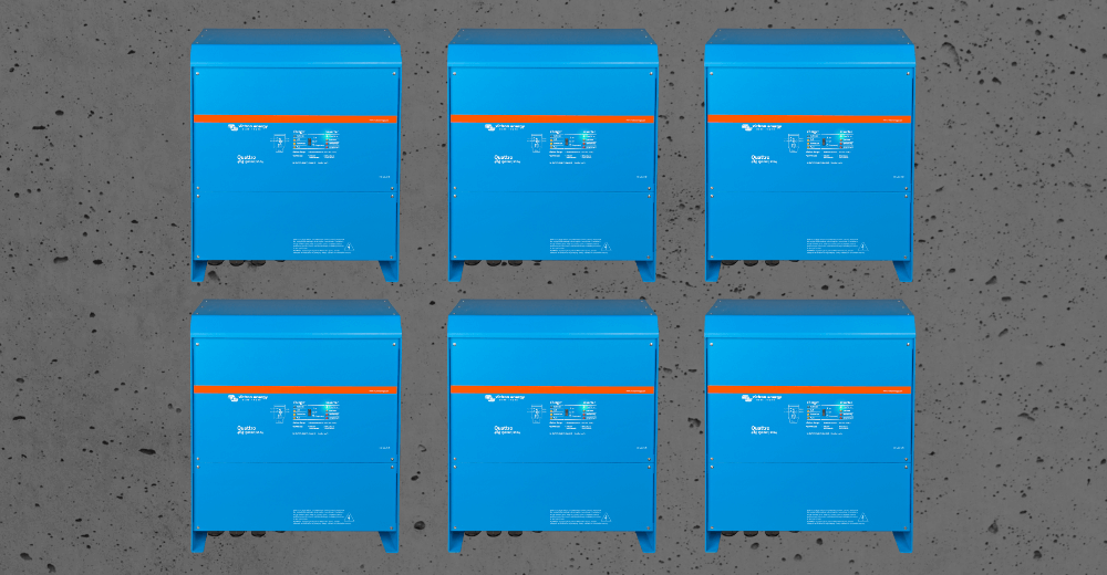 Victron Energy 48V Three-phase 277/480V Inverter System