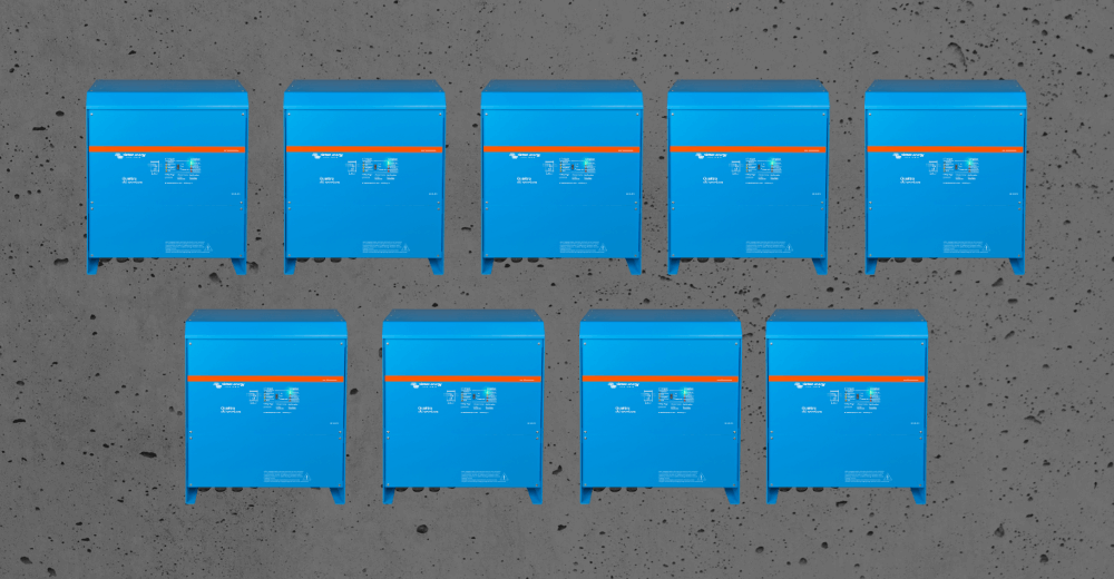 Victron Energy 48V Three-phase 277/480V Inverter System