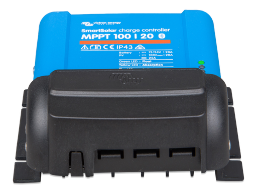 Photo of MPPT WireBox-S 100-20 (front-angle)