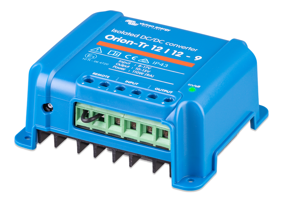 Photo of Orion-Tr 12/12-9A (110W) Isolated DC-DC converter (left)