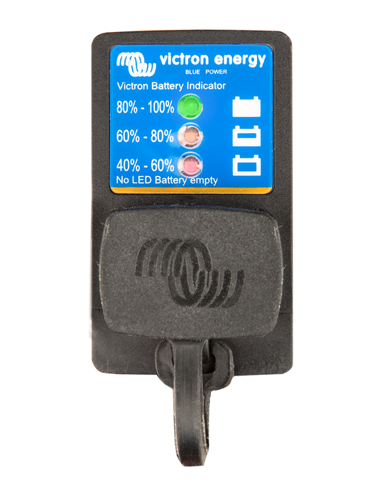 Photo of Battery indicator panel (top)