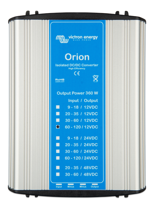 Photo of Orion 11012-30A (360W) Isolated DC-DC converter (top)