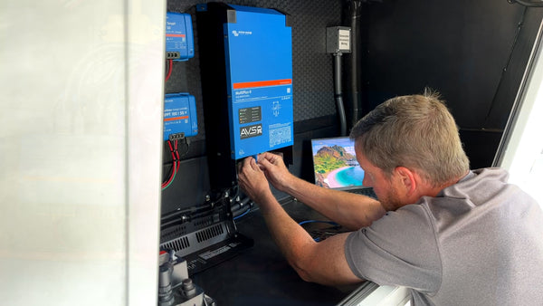 Luxury Fifth Wheel Camping, Powered by Victron Energy