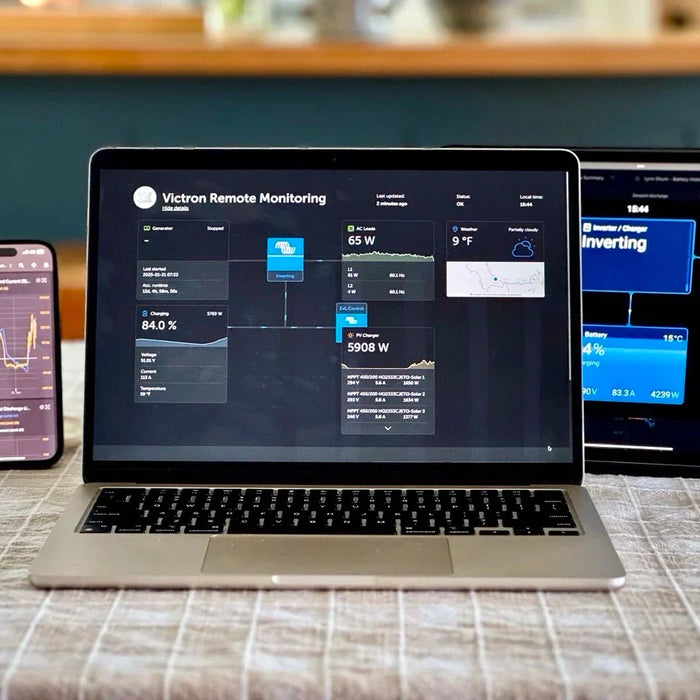 Remote Monitoring Capabilities of Victron-Pylontech Power Systems