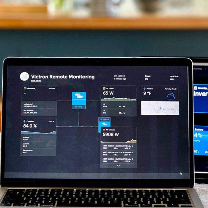 Remote Monitoring Capabilities of Victron-Pylontech Power Systems