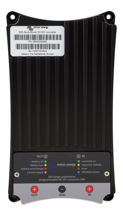 Victron Energy 50A Buck-Boost DC-DC converter (top)