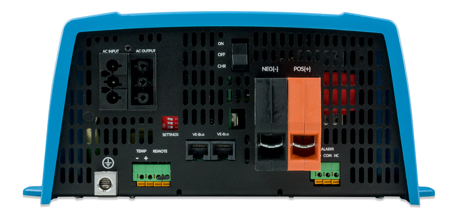 Photo of MultiPlus 12V 1600VA (connections)