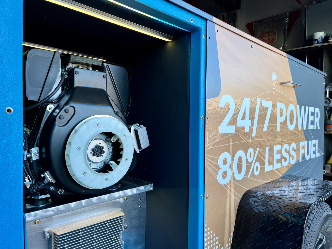 PowerTrip hybrid generator with Hatz fiPMG generator