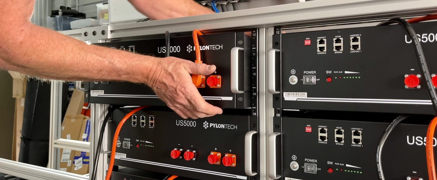 Pylontech US5000 battery Installation