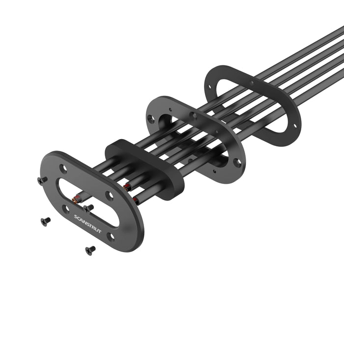 Scanstrut DS-LP-MULTI-BLK low profile cable seal