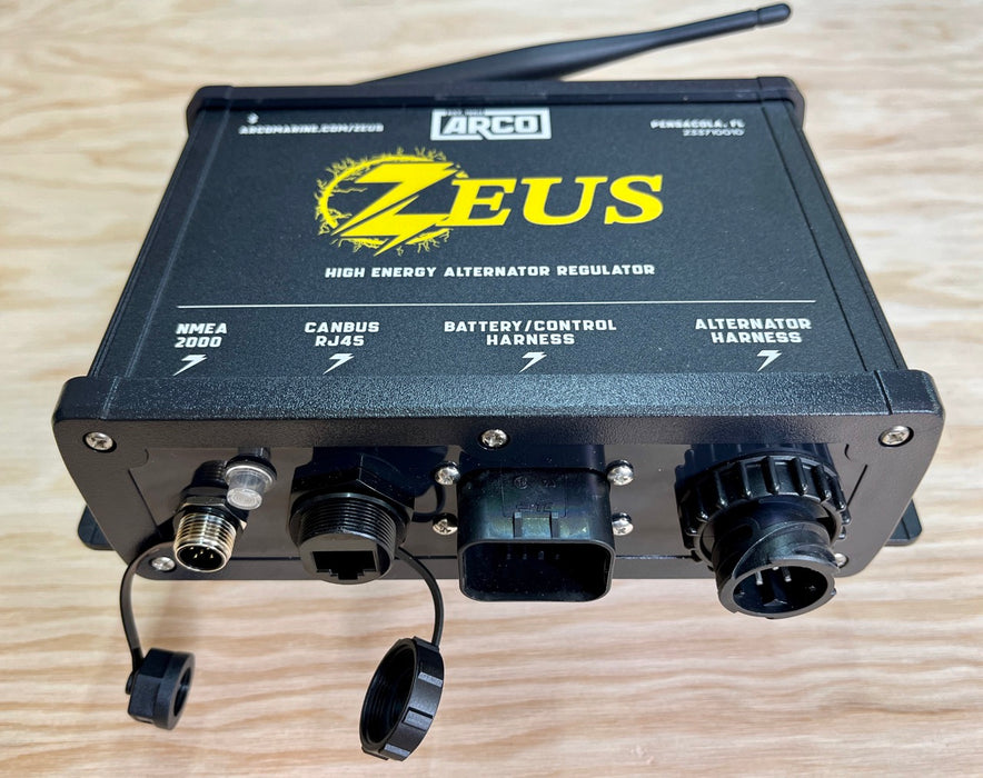 Zeus High-Energy Alternator Regulator connections