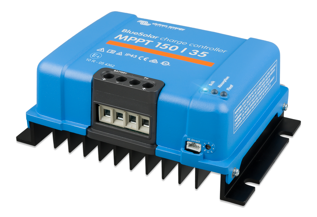 Victron Energy Blue solar 充電コントローラーMPPT Amazon.com: Victron Energy BlueSolar MPPT MC4 Compatible