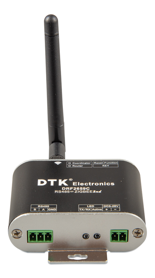 Photo of DRF2659C Zigbee to RS485 converter (front-angle)