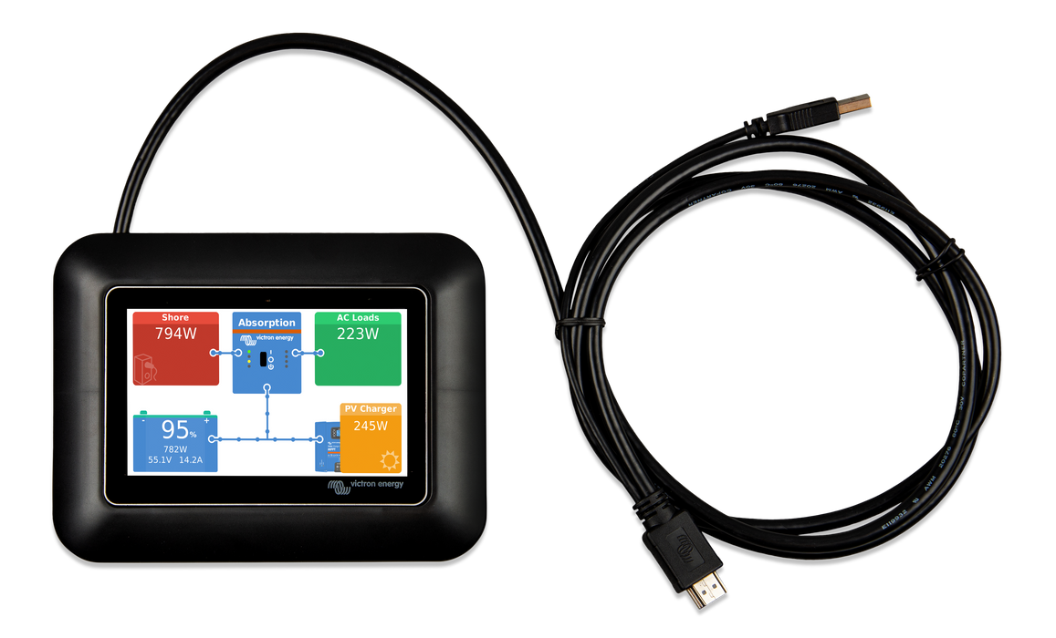 Photo of GX Touch adapter for CCGX cut-out (top-cable)nw