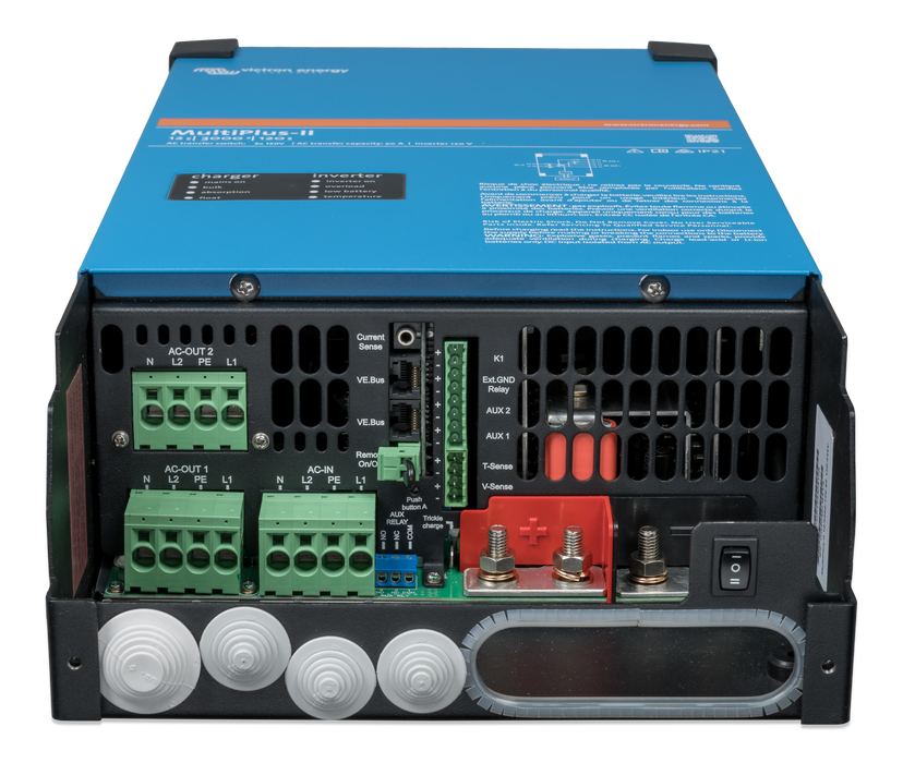 Photo of MultiPlus-II 12/3000/120-50 2x120V (connections)