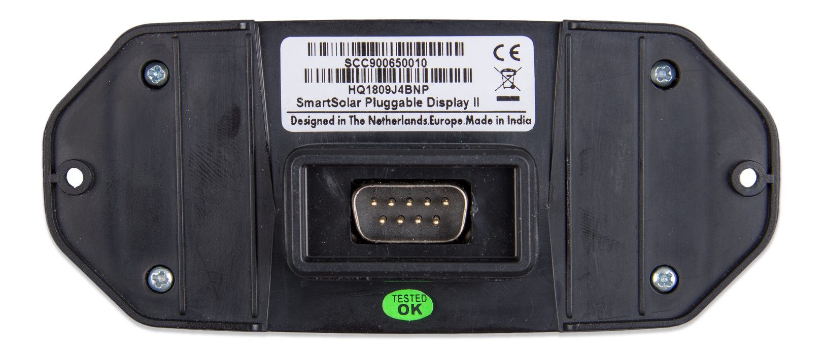 Photo of SmartSolar Control display (back)