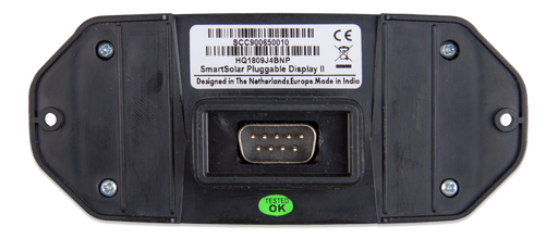 Photo of SmartSolar Control display (back)