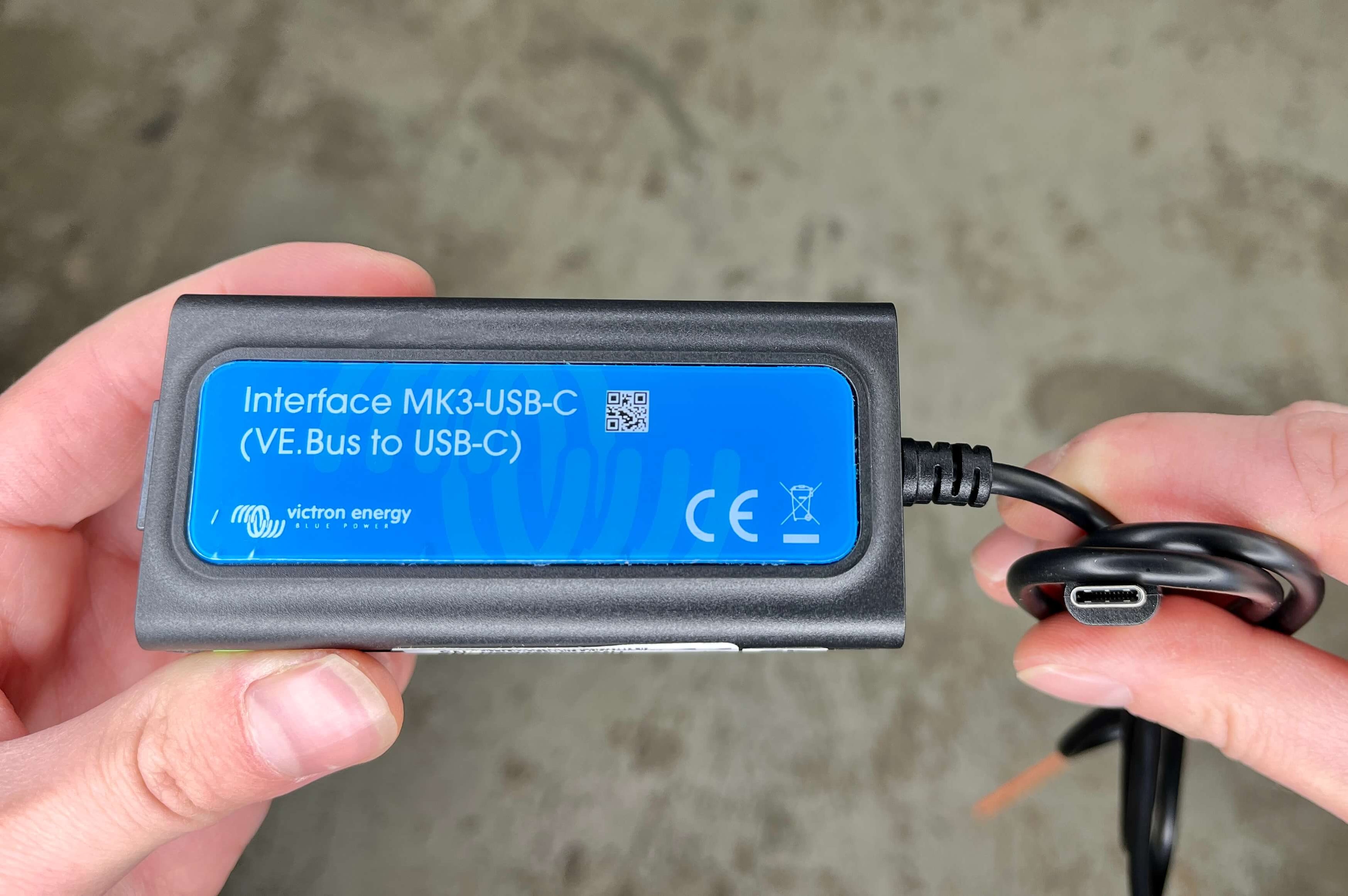 Victron interface MK3-USB-C (VE.Bus naar USB-C Victron interface MK3-USB-C (VE.Bus naar USB-C